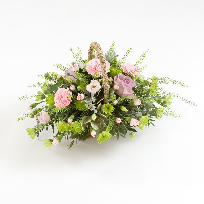 Flower Funeral Basket